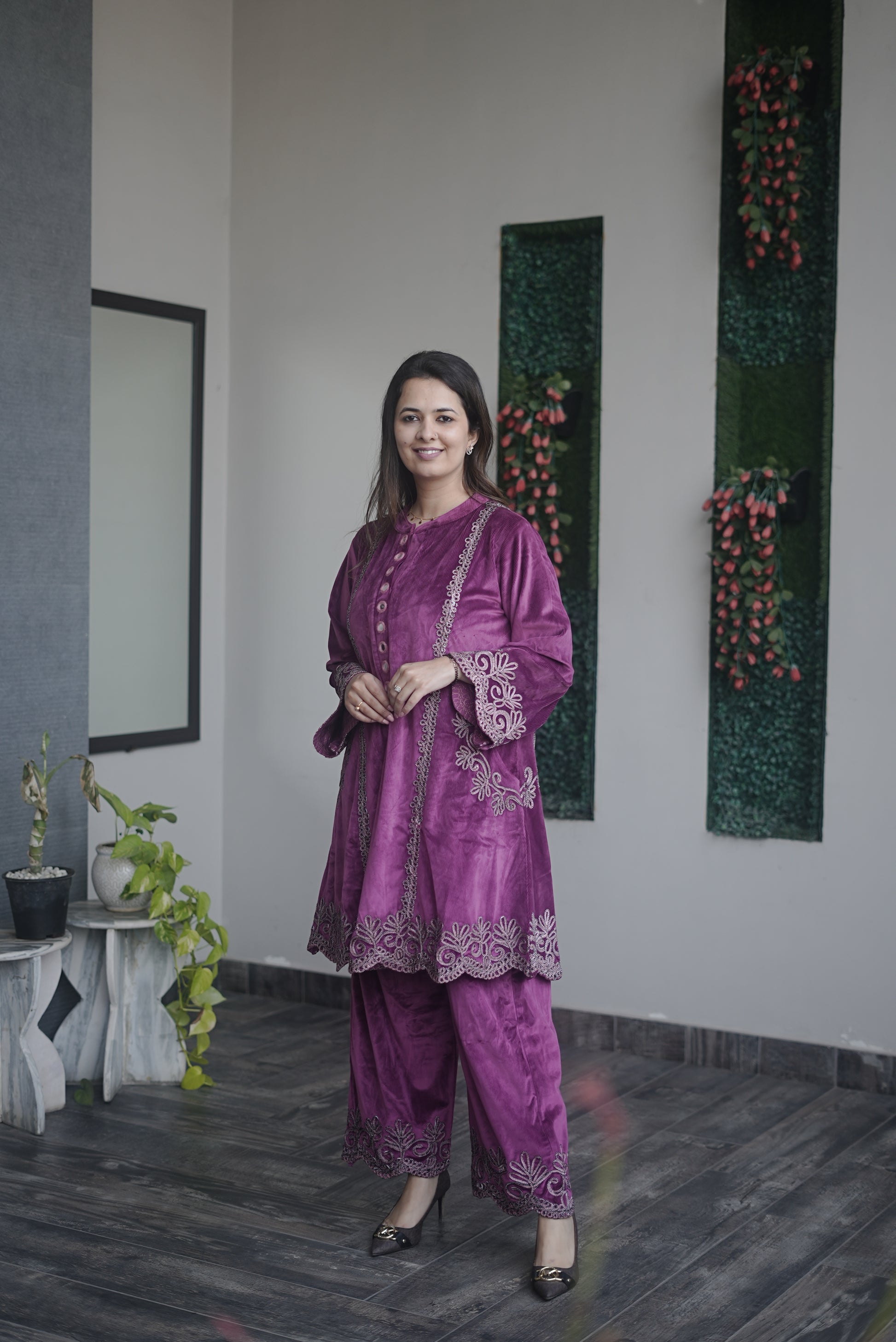 Orchid Velvet Grace Set