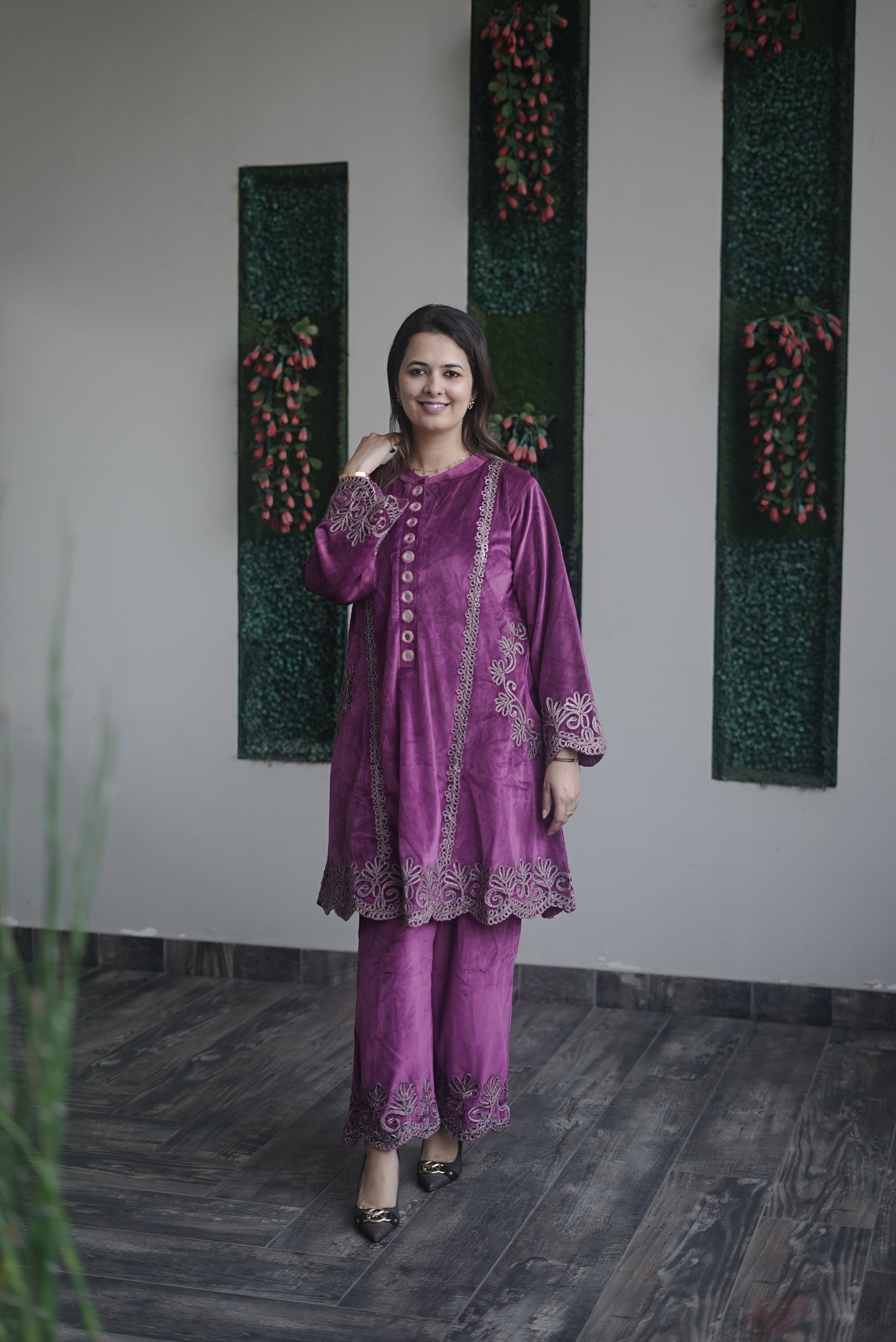 Orchid Velvet Grace Set