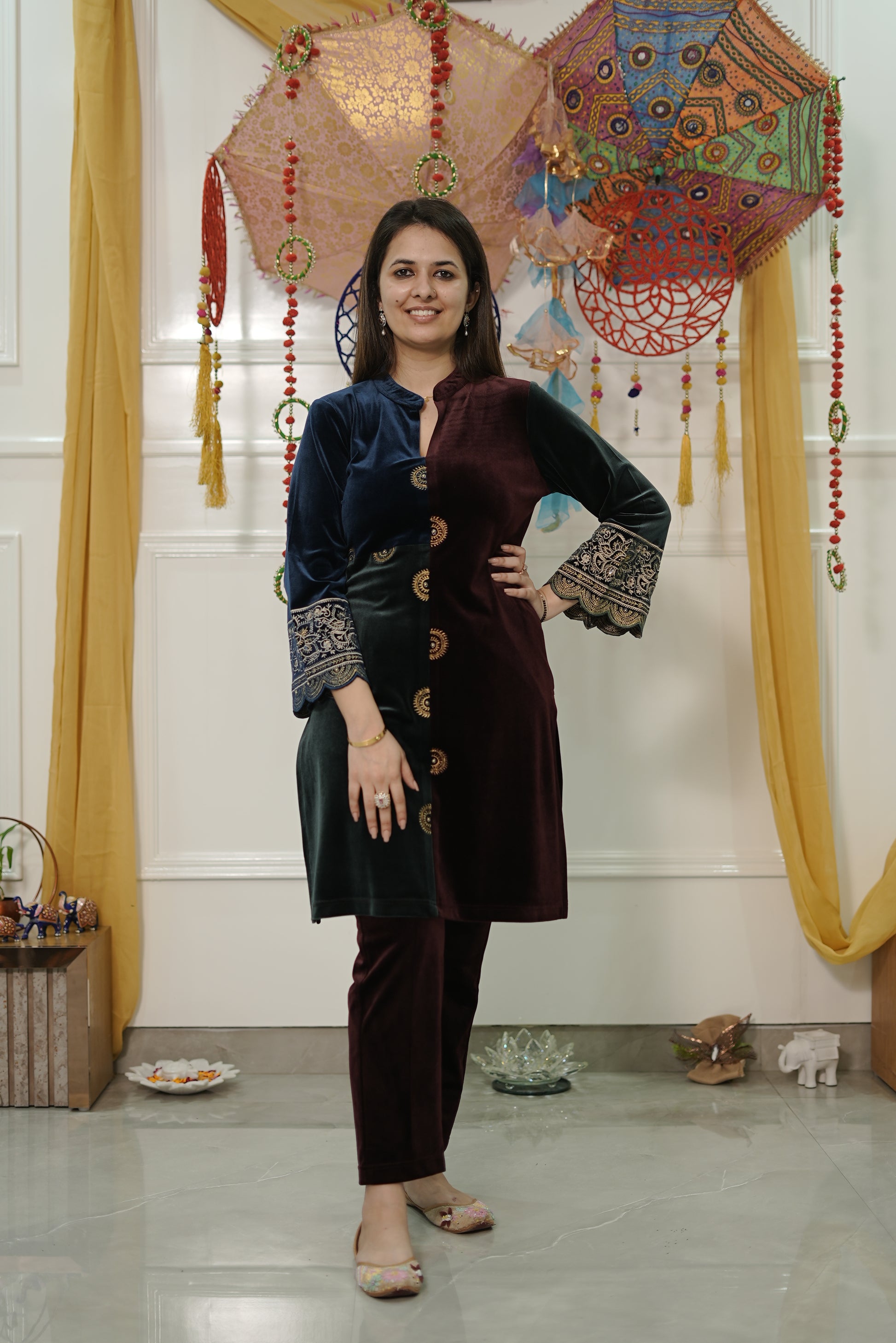 Velvet Royalty Co-ord Set