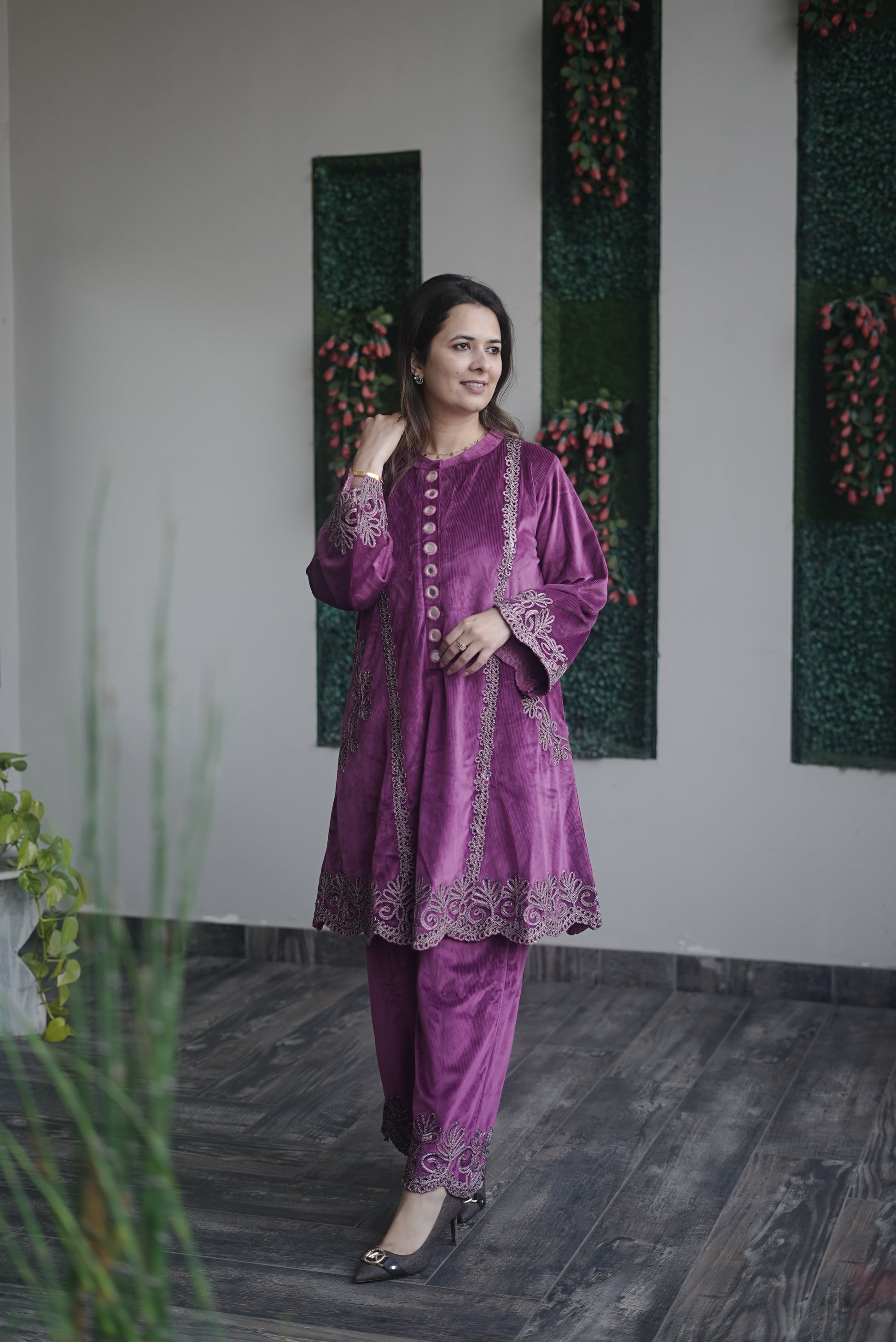 Orchid Velvet Grace Set