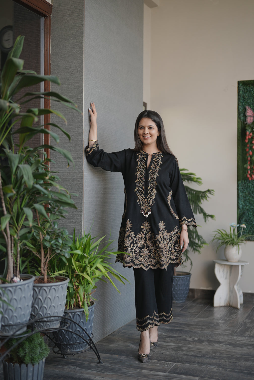 Black Gold Luxe Suit