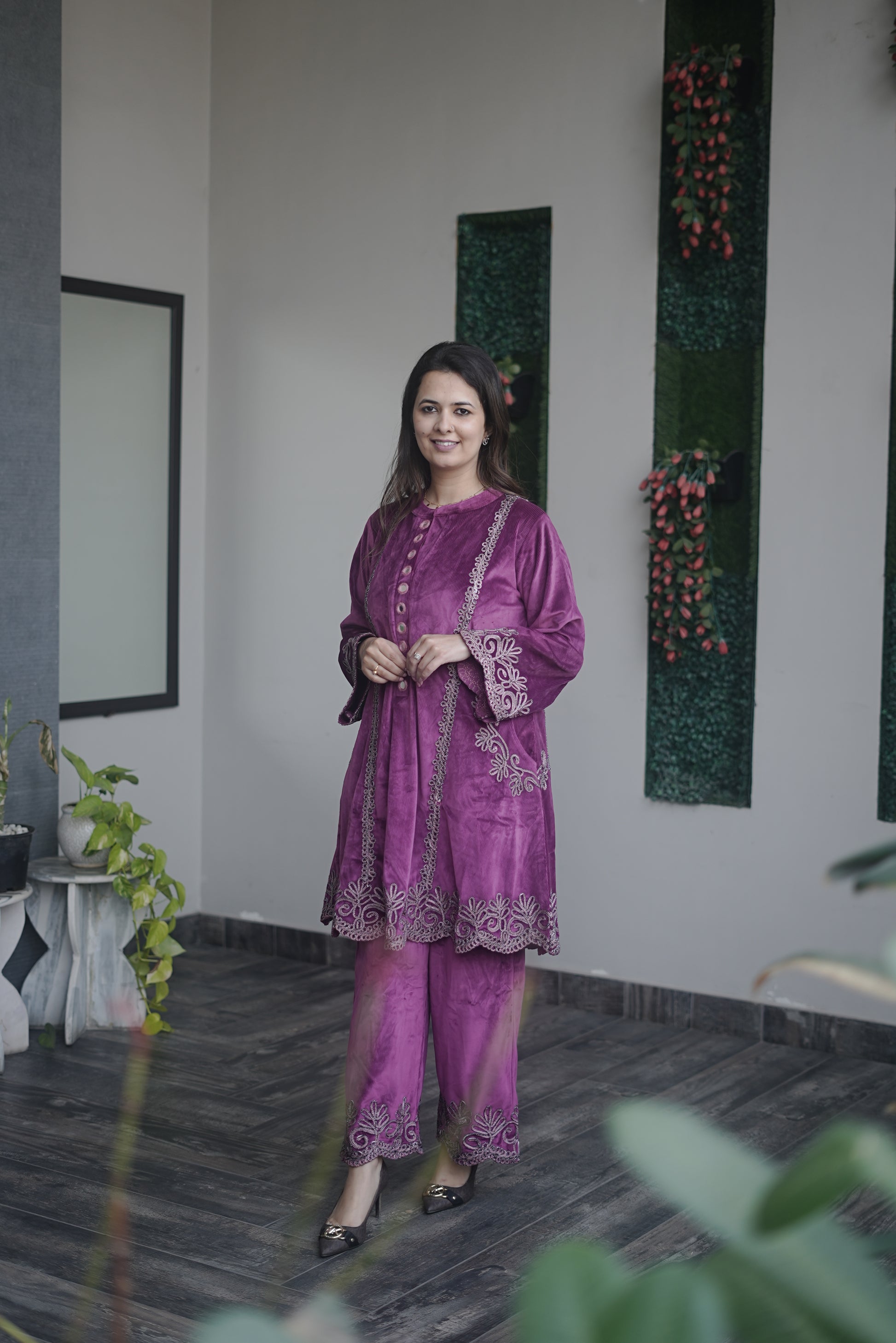 Orchid Velvet Grace Set