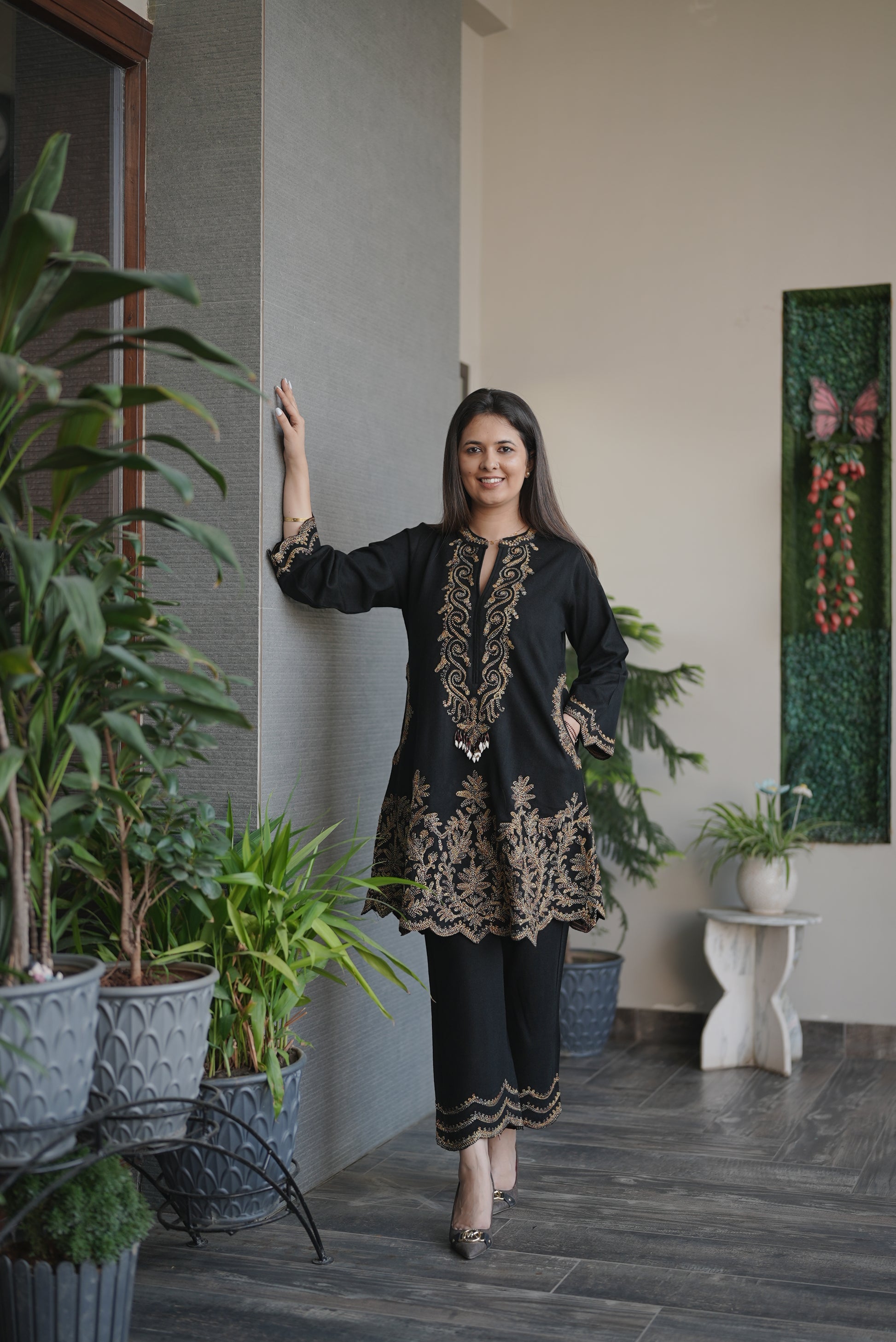 Black Gold Luxe Suit